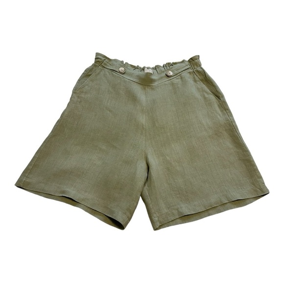 Mus & Bombon Dahana Linen Shorts - Size Small - Picture 1 of 15